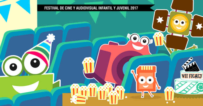 Pasquale Murena with Chip & Bernie Save Christmas with Dorf at the 2017 FICAIJ Film Festival in Mérida, Venezuela.